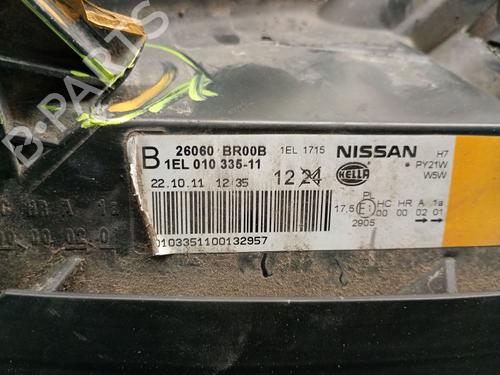Venstre forlygte NISSAN QASHQAI I (J10, NJ10) 1.6 dCi | BP29913883C28 