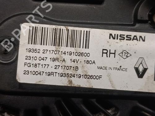 Alternator RENAULT CAPTUR II (HF_) Blue dCi 95 (HFAF) | BP31971763M7 