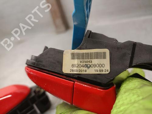 Rear left exterior door handle TOYOTA YARIS (_P13_) 1.5 Hybrid (NHP130_) | BP25238513C130 