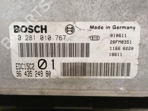 Engine control unit (ECU) PEUGEOT 206 Hatchback (2A/C) 2.0 HDI 90 | BP25711204M57 