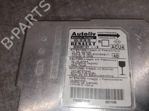 Kollisjonspute styreenhet RENAULT MEGANE II (BM0/1_, CM0/1_) 1.5 dCi (BM02, BM13, BM2A, CM02, CM13) | BP17012973M53 