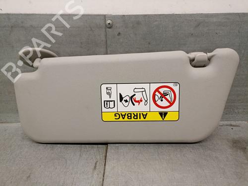 Right sun visor TOYOTA YARIS (_P13_) 1.5 Hybrid (NHP130_) | BP25238522I2 