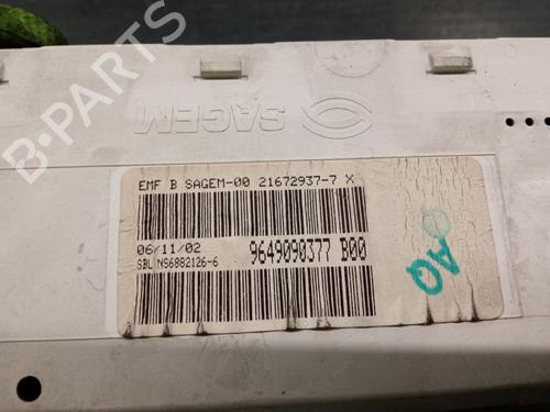Display PEUGEOT 307 (3A/C) 2.0 HDi 90 | BP29184300C48 