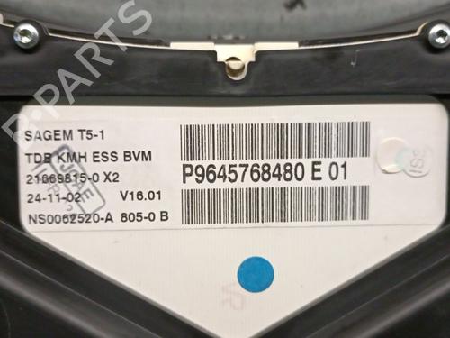 Instrument cluster PEUGEOT 307 (3A/C) 1.6 16V | BP30396508C47 