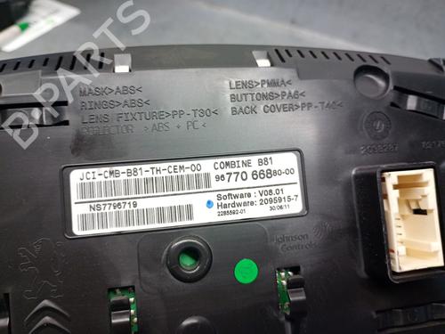 Instrument cluster CITROËN DS5 2.0 HDi 200 Hybrid4 All-wheel Drive | BP28010268C47 