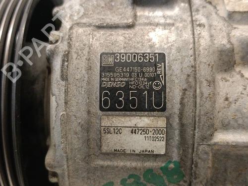 AC compressor OPEL CORSA E (X15) 1.3 CDTI (08, 68) | BP30126778M34