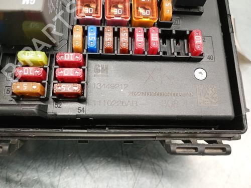Fuse box OPEL ZAFIRA TOURER C (P12) 1.6 CDTI (75) | BP29244888E1 