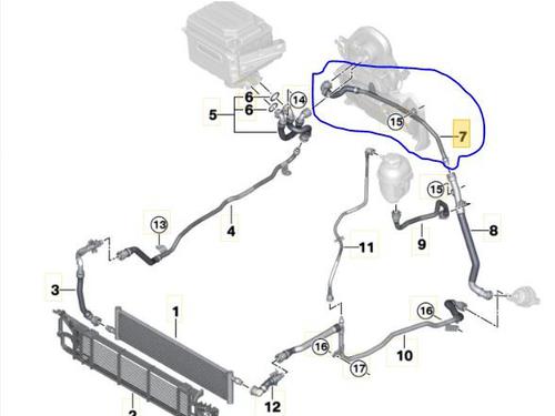 Pipe BMW X6 (G06, F96) xDrive 40 d Mild-Hybrid | BP28810491M125 