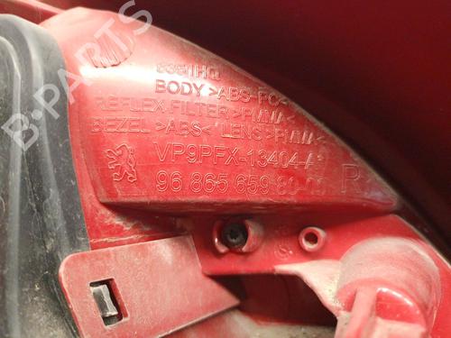 Right taillight PEUGEOT 207 (WA_, WC_) 1.4 HDi | BP29312351C35 