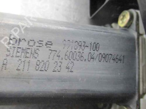 Rear left window mechanism MERCEDES-BENZ E-CLASS (W211) E 320 CDI (211.026) | BP2290544C24 