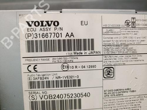 Radio VOLVO V40 Hatchback (525) D2 | BP39531455E6 - Image 5