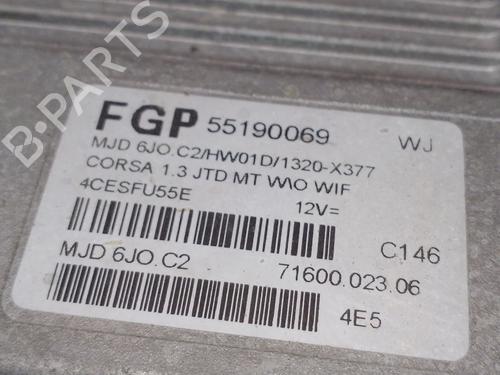 Engine control unit (ECU) OPEL CORSA C (X01) 1.3 CDTI (F08, F68) | BP36363110M57 - Image 6