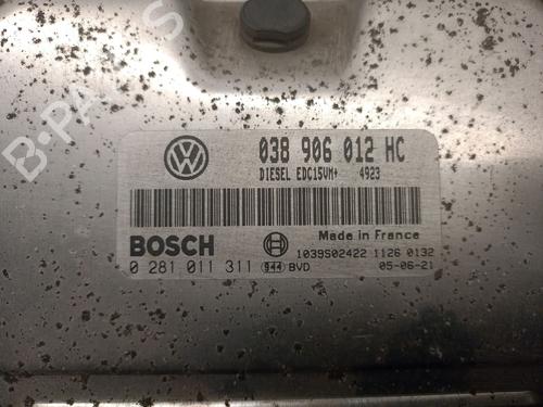 Engine control unit (ECU) SKODA OCTAVIA I (1U2) 1.9 TDI | BP22721596M57 