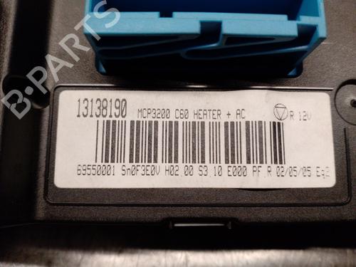 Climate control OPEL VECTRA C GTS (Z02) 1.8 16V (F68) | BP25236081I5 