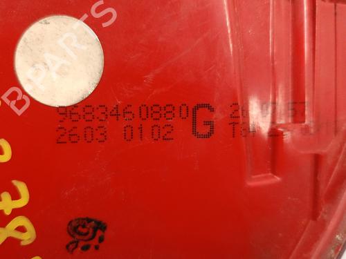 Left taillight PEUGEOT 3008 I MPV (0U_) 1.6 HDi | BP29712474C34 