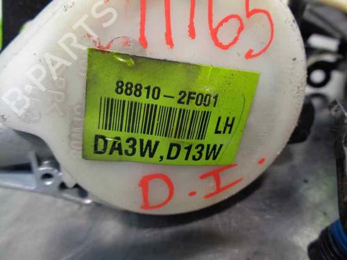 Front left seatbelt KIA CERATO I Hatchback (LD) 1.6 CRDi | BP8725171I26 