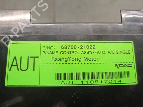 Climate control SSANGYONG RODIUS I 2.7 Xdi | BP37240070I5 - Image 7