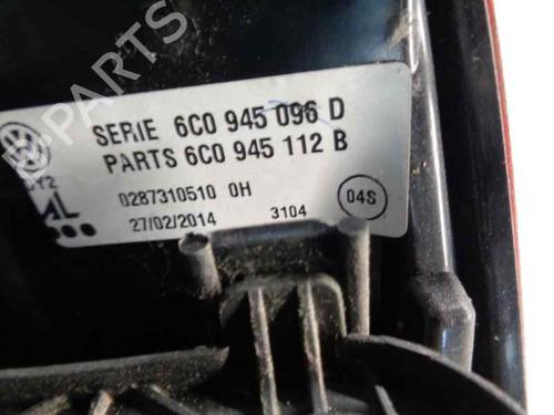 Right taillight VW POLO V (6R1, 6C1) 1.2 TSI 16V | BP7633292C35 