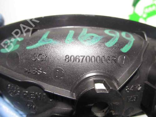 Rear left interior door handle RENAULT LAGUNA III (BT0/1) 1.5 dCi (BT00, BT0A, BT0T, BT1J) | BP3216625I15 