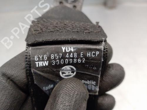 Rear right seatbelt SKODA FABIA I (6Y2) 1.4 | BP15651688I28 