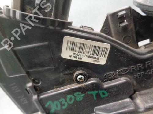 Rear right lock KIA OPTIMA (JF) 1.7 CRDi | BP17742947C99 