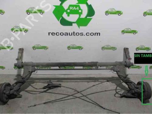 Used Rear axle RENAULT MEGANE I Coach (DA0/1_) 1.6 e (DA0F) (90 hp) 2430330