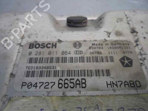 Engine control unit (ECU) CHRYSLER VOYAGER IV (RG, RS) 2.8 CRD | BP2111765M57 