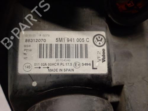 Left headlight VW GOLF PLUS V (5M1, 521) 1.9 TDI | BP33337875C28  - Image 10