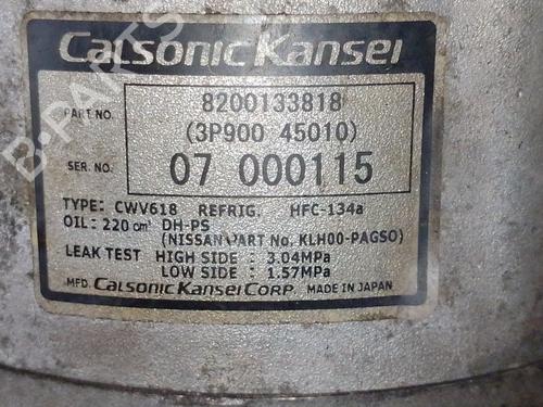 AC compressor RENAULT ESPACE IV (JK0/1_) 3.5 V6 (JK00, JK0F, JK0P, JK0S, JK0W) | BP37020858M34 - Image 6