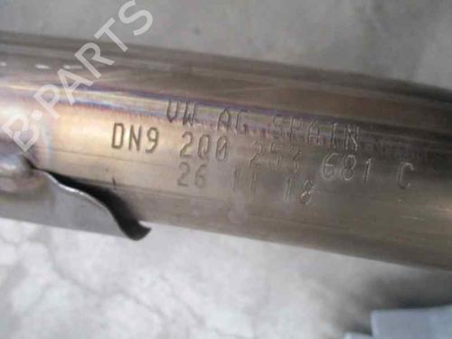 Exhaust system SEAT IBIZA V (KJ1, KJG)  | BP20252399M121 