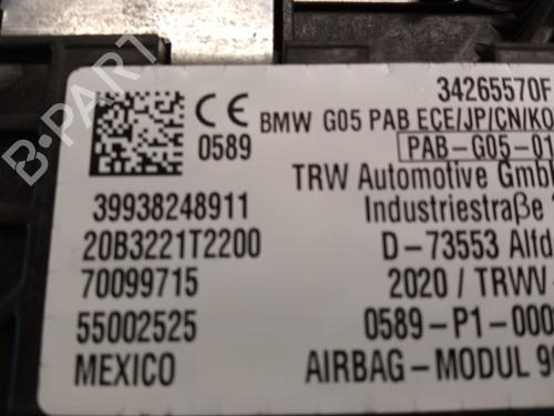Passenger airbag BMW X6 (G06, F96) xDrive 40 d Mild-Hybrid | BP28729064C10 