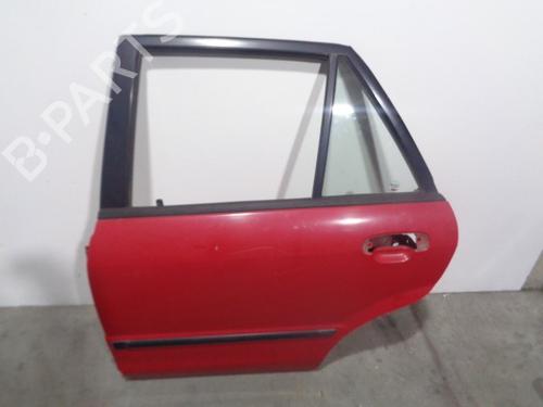 Left rear door MAZDA 323 S VI Saloon (BJ) 2.0 TD (BJEP) BJ3D73020E | ROJA | 5 | PUERTAS