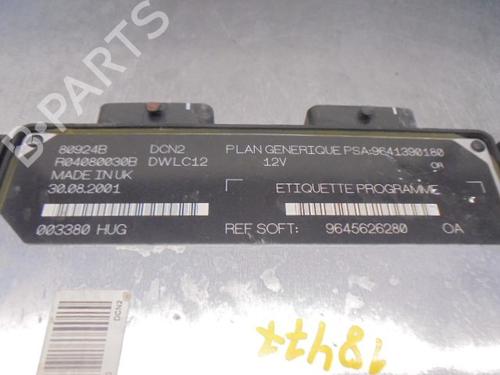 Engine control unit (ECU) PEUGEOT 206 Hatchback (2A/C) 1.9 D | BP14910281M57 