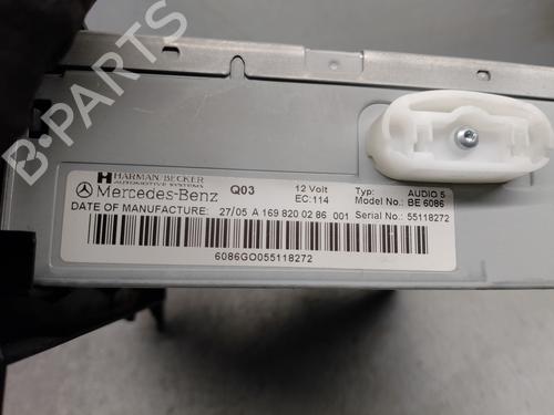 Radio MERCEDES-BENZ A-CLASS (W169) A 180 CDI (169.007, 169.307) | BP16646284E6 