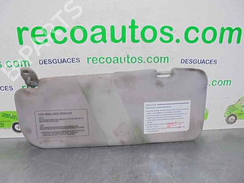 Used Left sun visor HYUNDAI TERRACAN (HP) 2.9 CRDi 4WD (163 hp) 2314188