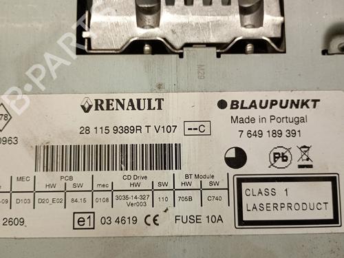 Radio RENAULT SCÉNIC III (JZ0/1_) 1.5 dCi | BP26494499E6 