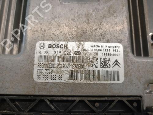 Engine control unit (ECU) PEUGEOT PARTNER Box Body/MPV 1.6 HDi | BP33691334M57 - Image 4