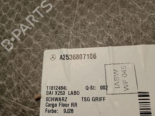 Rear parcel shelf MERCEDES-BENZ GLC (X253) 200 d 4-matic (253.916) | BP29979436C85