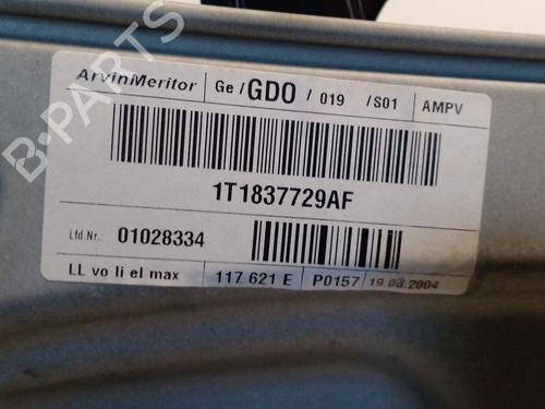 Rudehejsemekanisme ventre foran VW TOURAN (1T1, 1T2) 1.9 TDI | BP29566679C22 