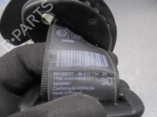 Rear right seatbelt PEUGEOT 5008 (0U_, 0E_) 1.6 HDi | BP16862101I28 