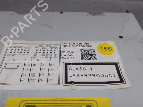 Display monitor VW JETTA III (1K2) 1.4 TSI | BP30158628C48