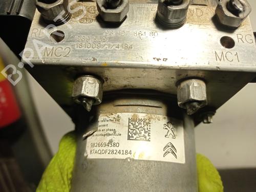 ABS pump PEUGEOT 3008 I MPV (0U_) 2.0 HDi 150 / BlueHDi 150 | BP25469344M43 