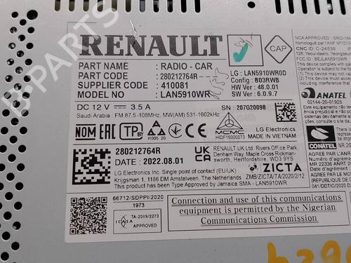 Display monitor DACIA SANDERO II TCe 90 LPG (B8M1) | BP18310502C48 