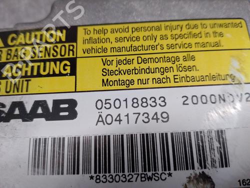 Kollisjonspute styreenhet SAAB 9-3 (YS3D) 2.0 Turbo | BP13327975M53 
