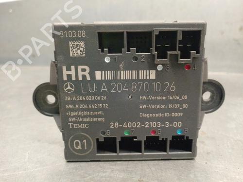 Used Comfort control module MERCEDES-BENZ C-CLASS T-Model (S204) C 320 CDI (204.222) (224 hp) 30897989