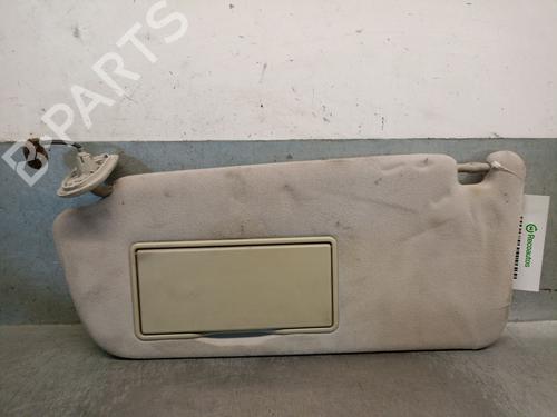 Used Left sun visor Left sun visor TOYOTA COROLLA Verso (ZER_, ZZE12_, R1_) 2.2 D-4D (AUR10_, AUR10R) (136 hp) 33263421 33263421