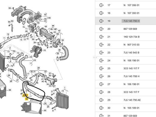 Pipe AUDI Q7 (4LB) 3.0 TDI quattro | BP32363209M125  - Image 5