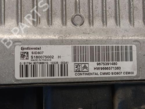 Engine control unit (ECU) CITROËN C3 Picasso (SH_) 1.6 HDi 110 | BP37024831M57 - Image 4