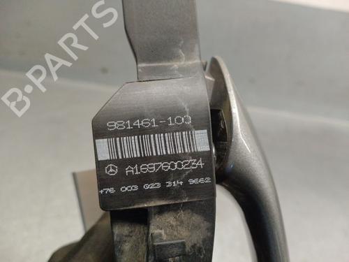 Front right exterior door handle MERCEDES-BENZ A-CLASS (W169) A 200 CDI (169.008, 169.308) | BP31680396C129 