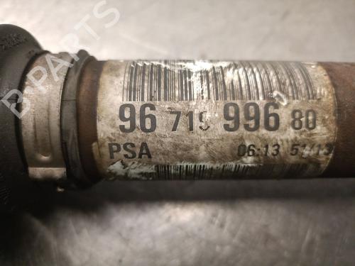Left front driveshaft PEUGEOT 3008 I MPV (0U_) 2.0 HDi Hybrid4 (0URHCA) | BP27377227M38 
